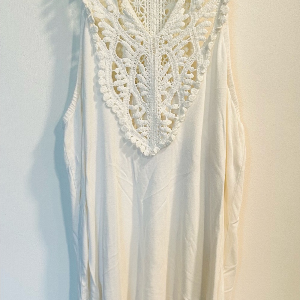 Buckle Women's Cream Lace Top